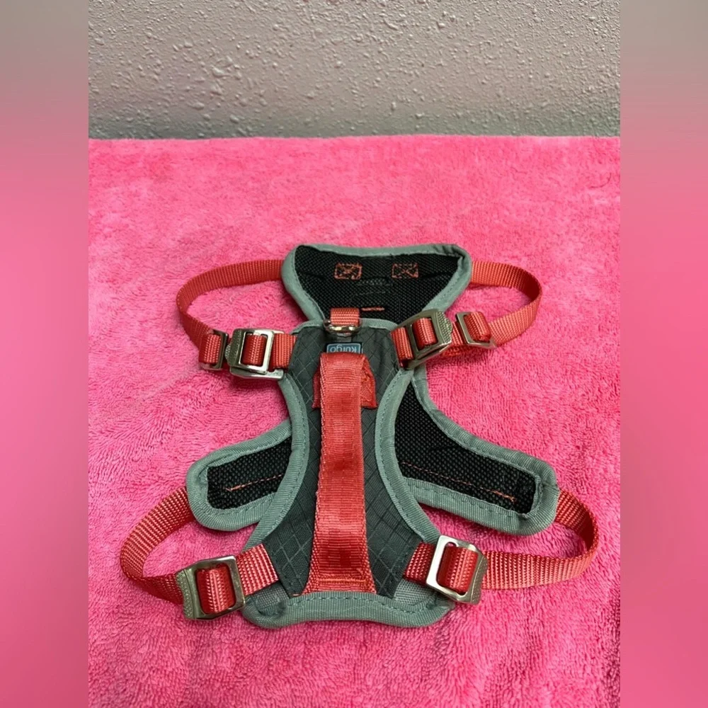 Adjustable Red Dog Harness